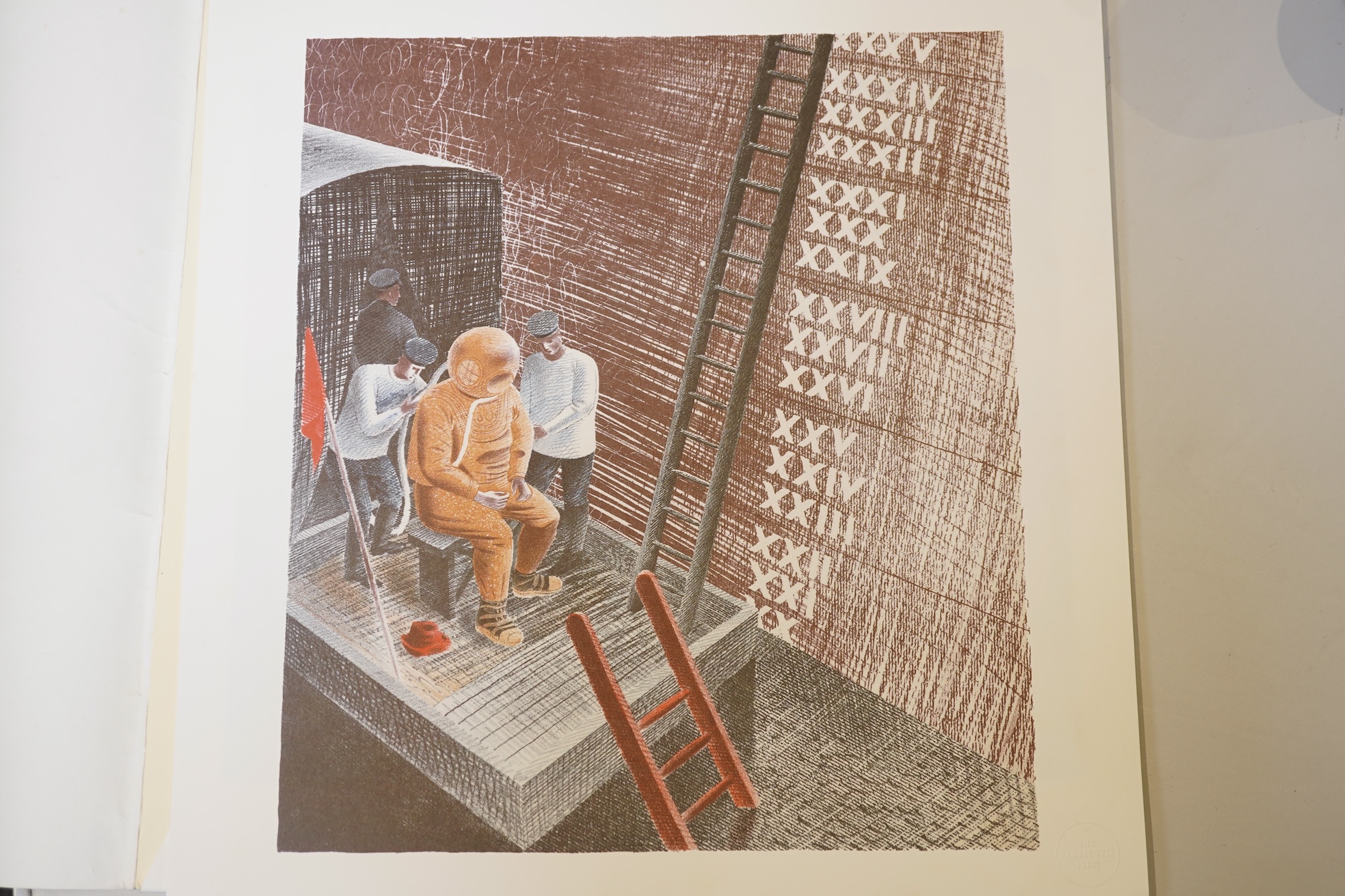 Eric Ravilious, (1903-1942), 'Submarine Dream: The Lithographs'